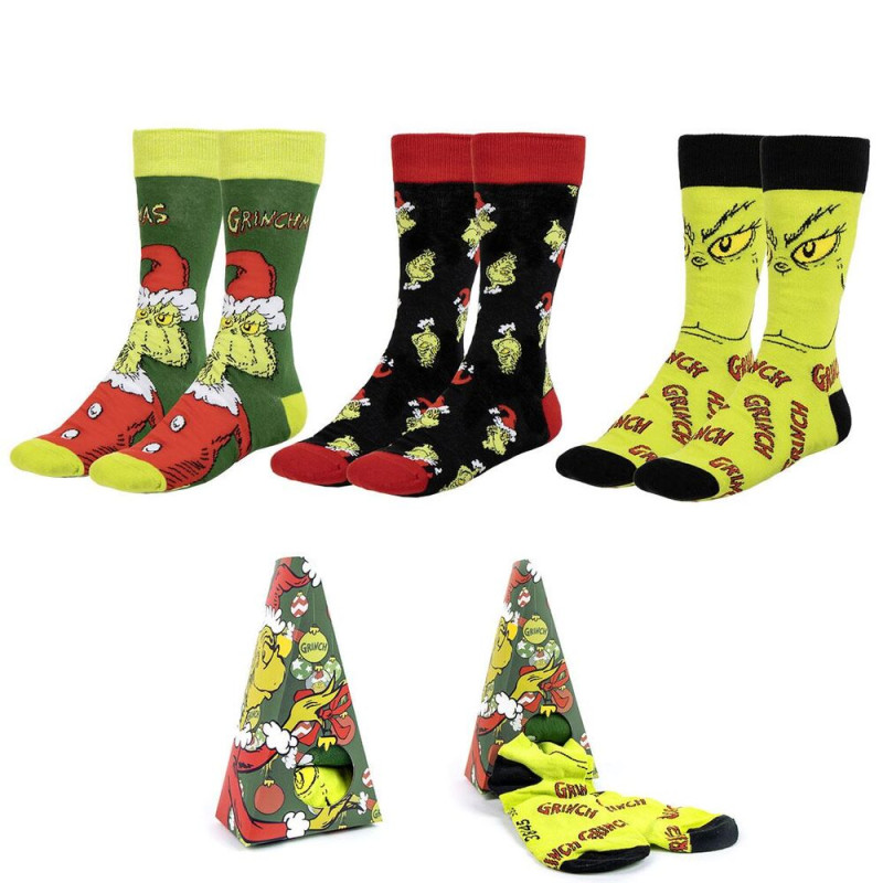 Set 3 calcetines Grinch